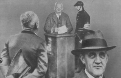 Heartfield Saarland oylama 1935 detay